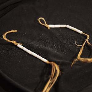 Cordage with Wampum by Brennen Ferguson