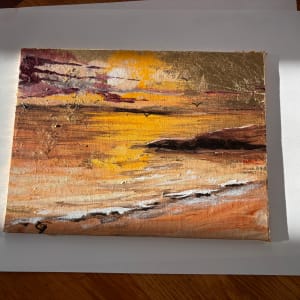 Golden Hour by Chantal  Image: Golden hour - seascape sunset
