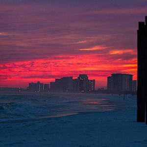 Destin Sunset by Missy Burton