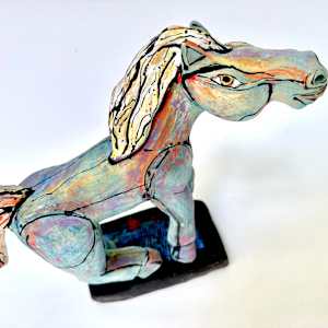 Rainbow Horse/SOLD by Blue Fire MacMahon 