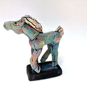 Rainbow Horse/SOLD by Blue Fire MacMahon 