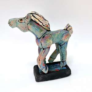 Rainbow Horse/SOLD by Blue Fire MacMahon 
