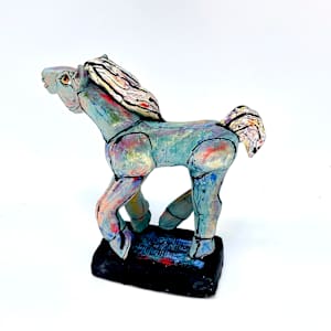 Rainbow Horse/SOLD by Blue Fire MacMahon 