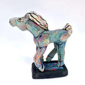 Rainbow Horse/SOLD by Blue Fire MacMahon 