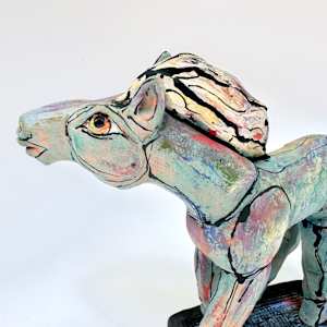 Rainbow Horse/SOLD by Blue Fire MacMahon 