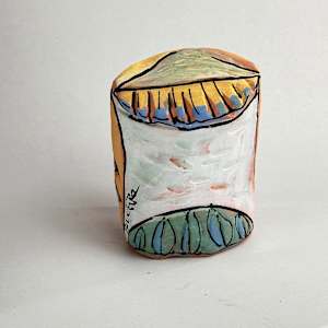 "Owl Person at One with the Fire” by Blue Fire MacMahon 