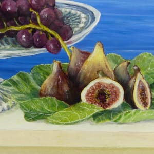 Mediterranean Bounty by Gerard  Image: Detail of Figs