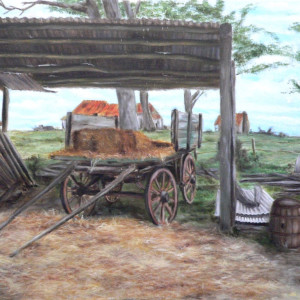The Old Wagon by Gerard