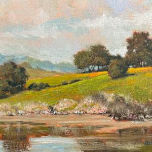 Ohlone Parkway, Struve Slough, Watsonville, CA by Ed Penniman