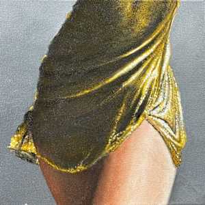 Silk, Satin & Shape, XI Gold by Ed Penniman