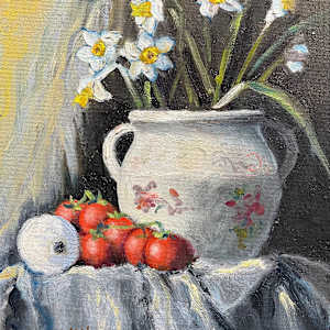 Narcissus, Onion 6 Tomatoes by Ed Penniman