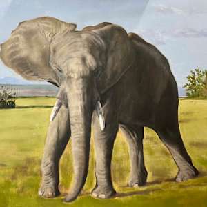 Elephant-tude by Suzi Zefting-Kuhn
