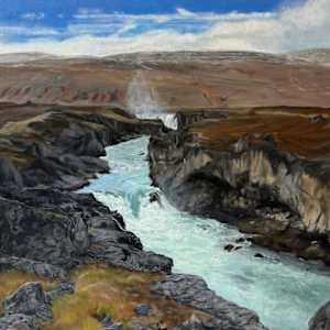 Waterfall of the Gods by Suzi Zefting-Kuhn