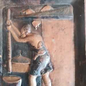 WOMAN WORKING by . KYEMBE, Image 1.