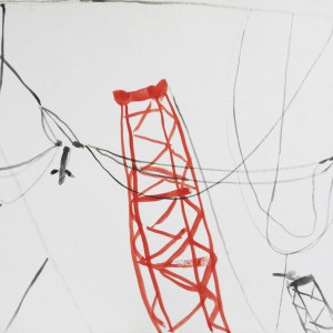 Wembley crane by Natalya Critchley