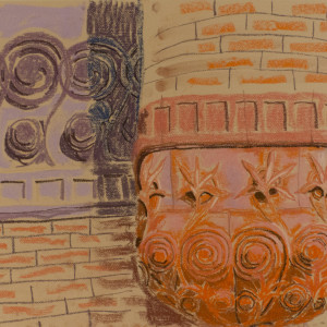 Ceramic detail by Natalya