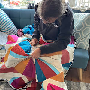 Stitched Billow by Julia Muench 