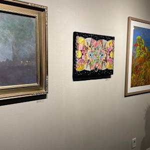 Now Showing: Your Spirit Animal fiber art by Julia Muench 