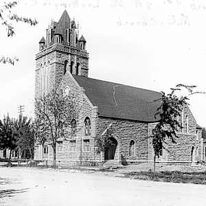 Stained Glass Window from First Methodist Church Yakima Washington 1910 