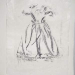 Brown Dress by Joan Crawley Crane