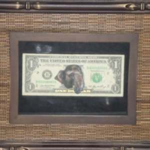The All Mighty Dollar, Elephant by Mary Frances Dondelinger
