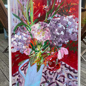 Blue Jug by Lesley Birch 