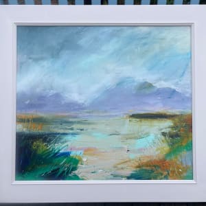 Blue & Green Shore 2 by Lesley Birch 