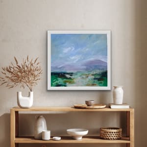 Lilac Hill with Grasses by Lesley Birch, Image 3.