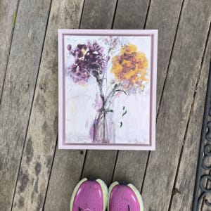 Hydrangea Impressions 2 by Lesley Birch 