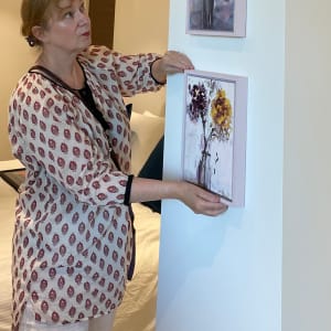 Hydrangea Impressions 2 by Lesley Birch 