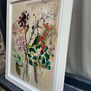 Hydrangea with Pot Plants by Lesley Birch, Image 3.