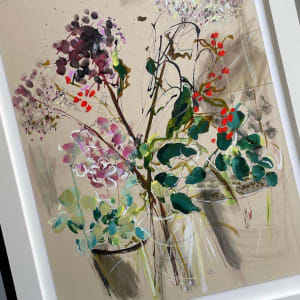 Hydrangea with Pot Plants by Lesley Birch, Image 2.