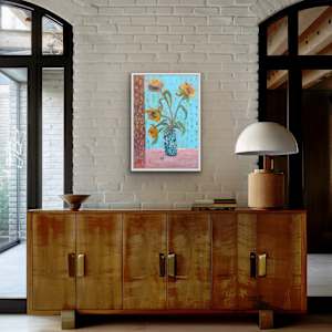 Last of the Sunflowers by Lesley Birch 