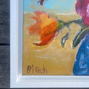 Purple Hydrangea by Lesley Birch 