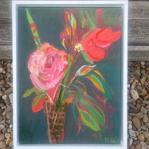 Red Roses by Lesley Birch 