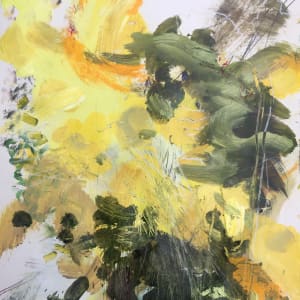 Spirit of Spring, Yellow & Green 2 by Lesley Birch