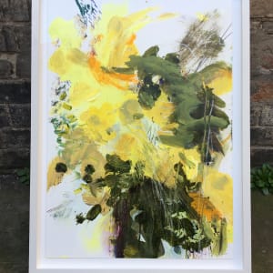 Spirit of Spring, Yellow & Green 2 by Lesley Birch 