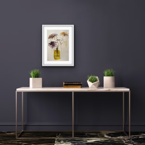 Three Hydrangeas in a Jar, Image 1.