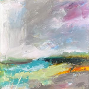 Wind & Wuthering with Turquoise by Lesley Birch 