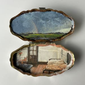 Rainbow and The Room (Shelley’s Tin) by Shelley Vanderbyl