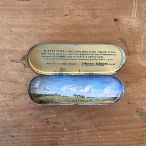 Medicine Tin - Kalms (Farm on a Hill, 2018) by Shelley Vanderbyl