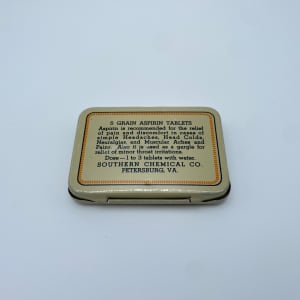 Orange Highway Sunset - Single Spartan Aspirin Medicine Tin by Shelley Vanderbyl 