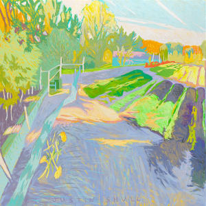 Vegetable Garden by Justin Shull Art Studio 