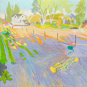 Vegetable Garden by Justin Shull Art Studio 