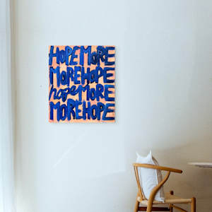 HOPE MORE 38 by Thérèse Murdza  Image: Staged photo shown for scale and inspiration. 