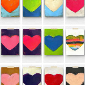 paper hearts 24-54 by Thérèse Murdza 
