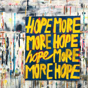 HOPE MORE 02 canvas by Thérèse Murdza 