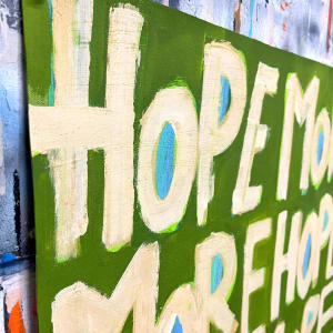 HOPE MORE 19 canvas by Thérèse Murdza 