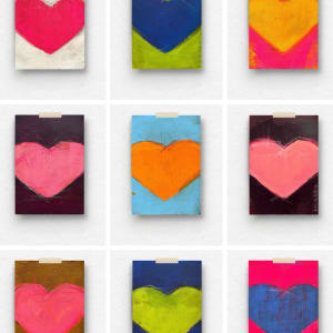 paper hearts 24-67 by Thérèse Murdza 