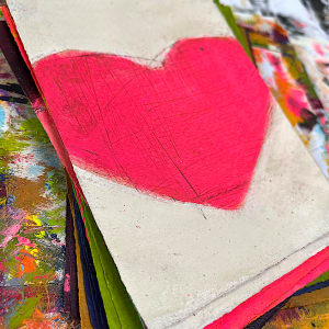 paper hearts 24-90 by Thérèse Murdza 